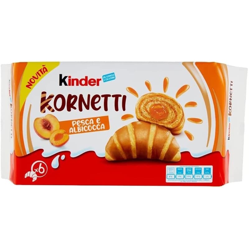 Kinder Kornetti mit Pfirsiche & Aprikosen