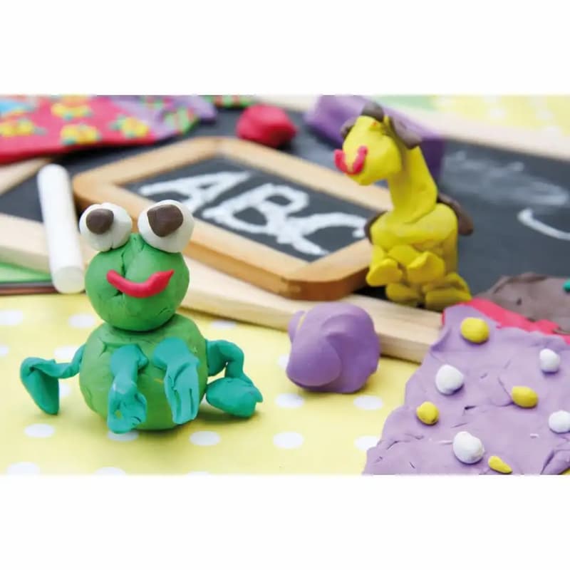 Idena modelling clay 10 colours
