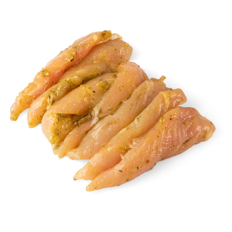 Traditional poultry inner fillet wild garlic
