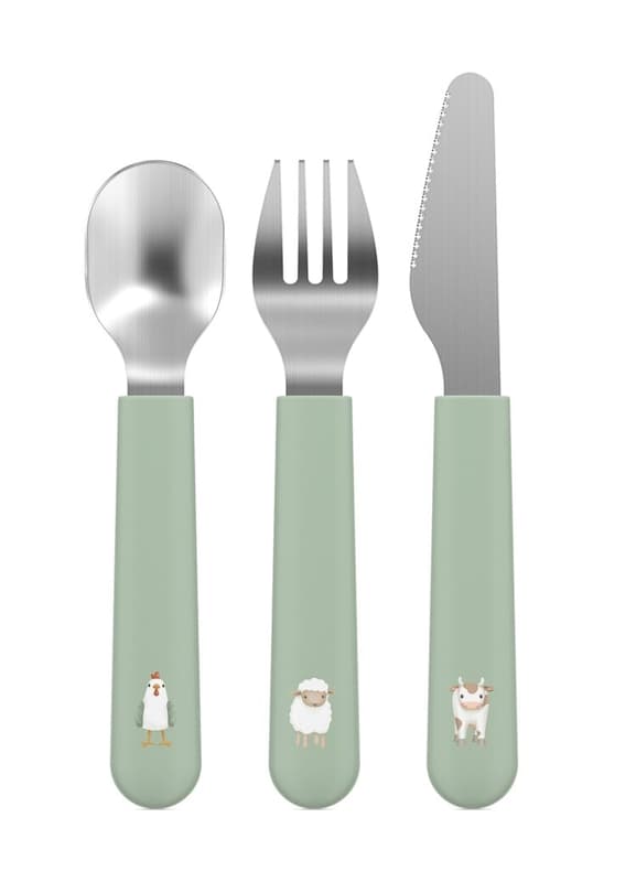 MEPAL Kinder-besteckset mio 3-teilig - little farm
