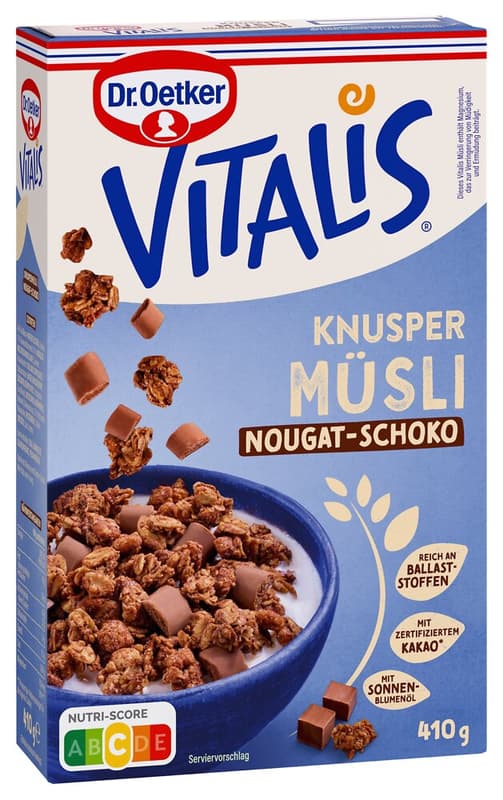 Vitalis Knuspermüsli Nougat-Schoko