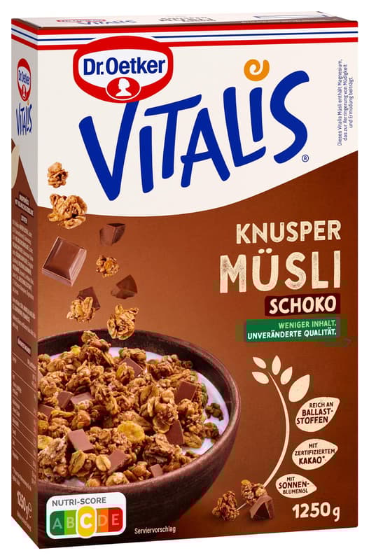 Vitalis Knuspermüsli Schoko