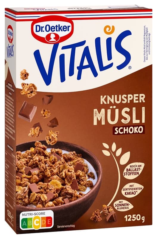 Vitalis Knuspermüsli Schoko