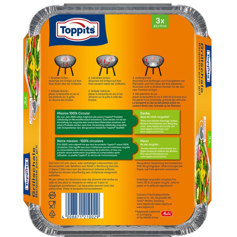 Toppits® Barbecue Tray