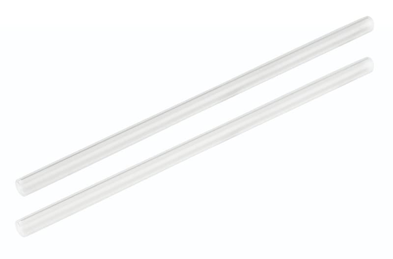Fackelmann Glastrinkhalm 22cm und Bürste