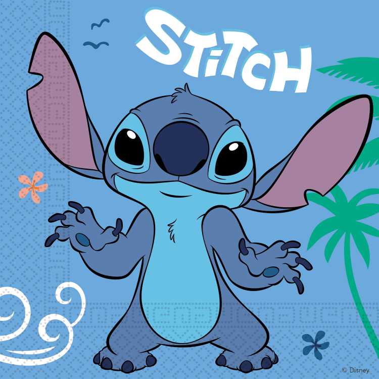 Servietten Disney Lilo & Stitch 33x33cm