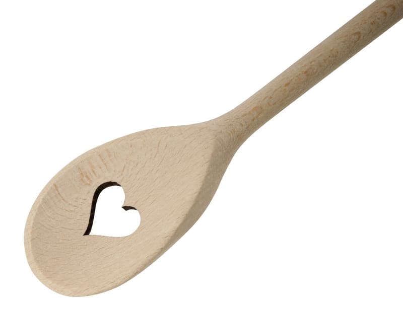 Fackelmann Kochlöffel Herz 30cm Buche