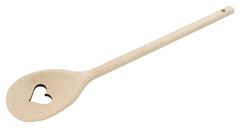 Fackelmann Kochlöffel Herz 30cm Buche