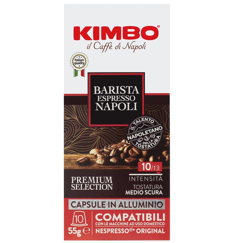 Kimbo Barista Espresso Napoli Kaffeekapseln kompatible mit dem Nespresso Original