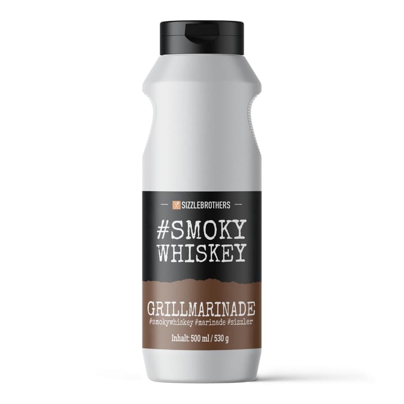SizzleBrothers #SmokyWhiskey Grillmarinade