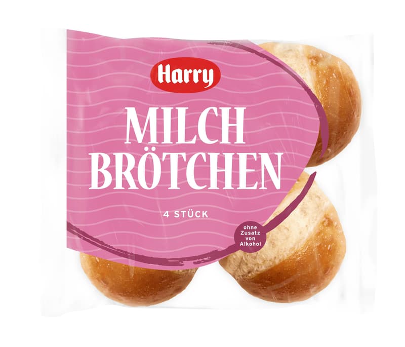 Harry Milchbrötchen 4 Stück