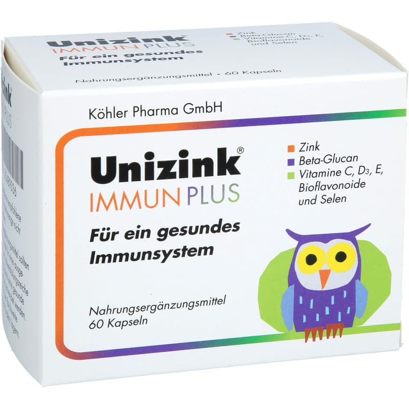 UNIZINK Immun Plus Kapseln