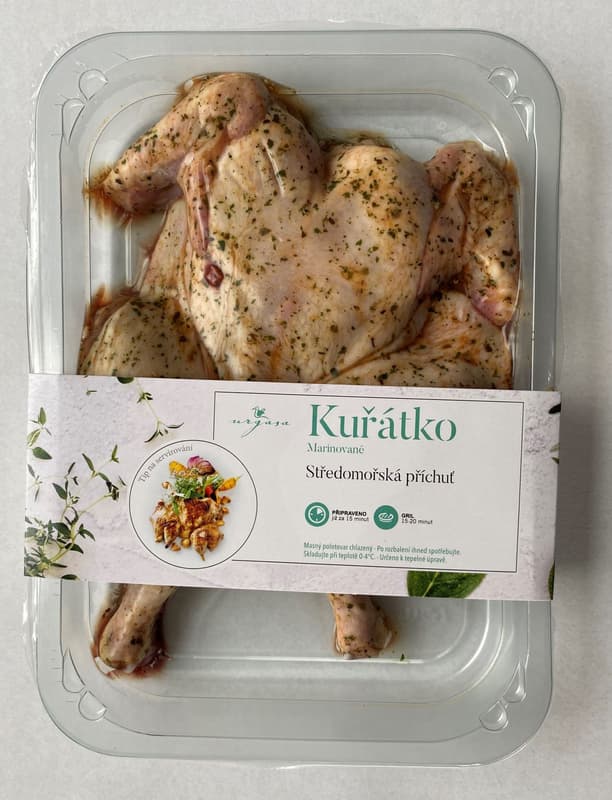 Marinated Spatchcock Poussin with Mediterranean Flavour