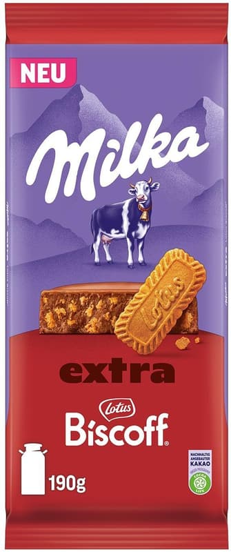 Milka Extra Biscoff