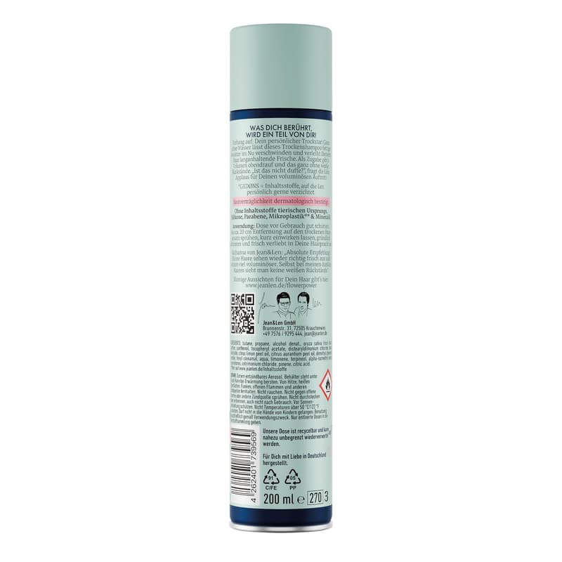 Jean&Len Trockenshampoo pump up my volume