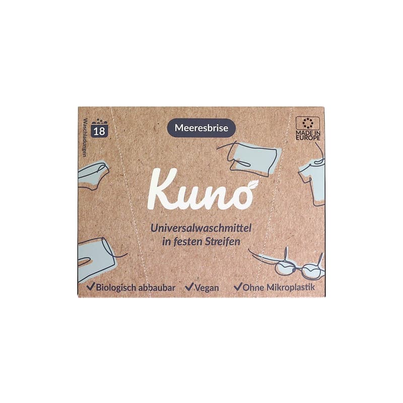 Kuno Waschmittel Universal Waschmittelstreifen