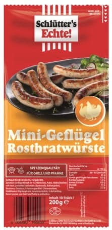 Schlütter's Echte Geflügel-Rostbratwürste