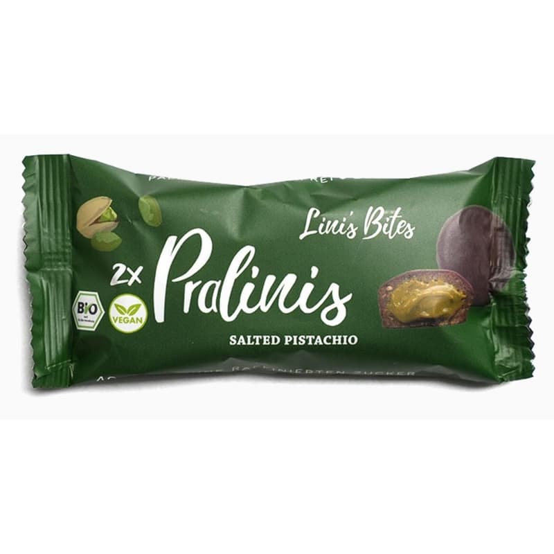 Lini's Bites BIO Salted Pistachio Pralinis glutenfrei