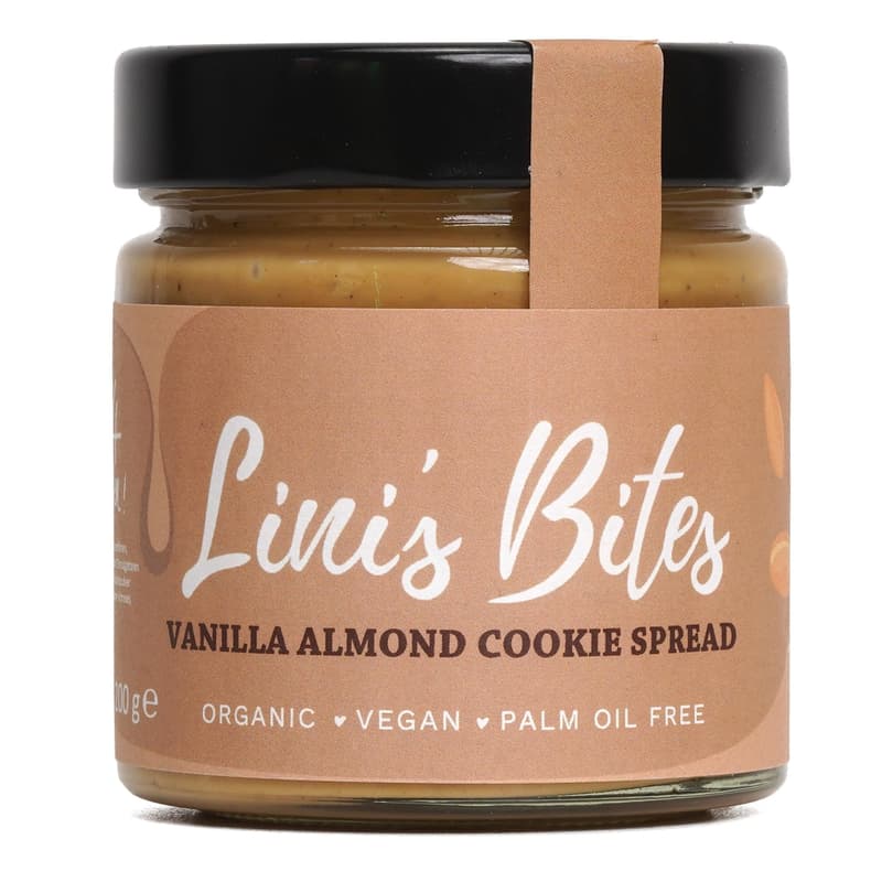 Lini's Bites BIO Vanilla Almond Cookie Spread