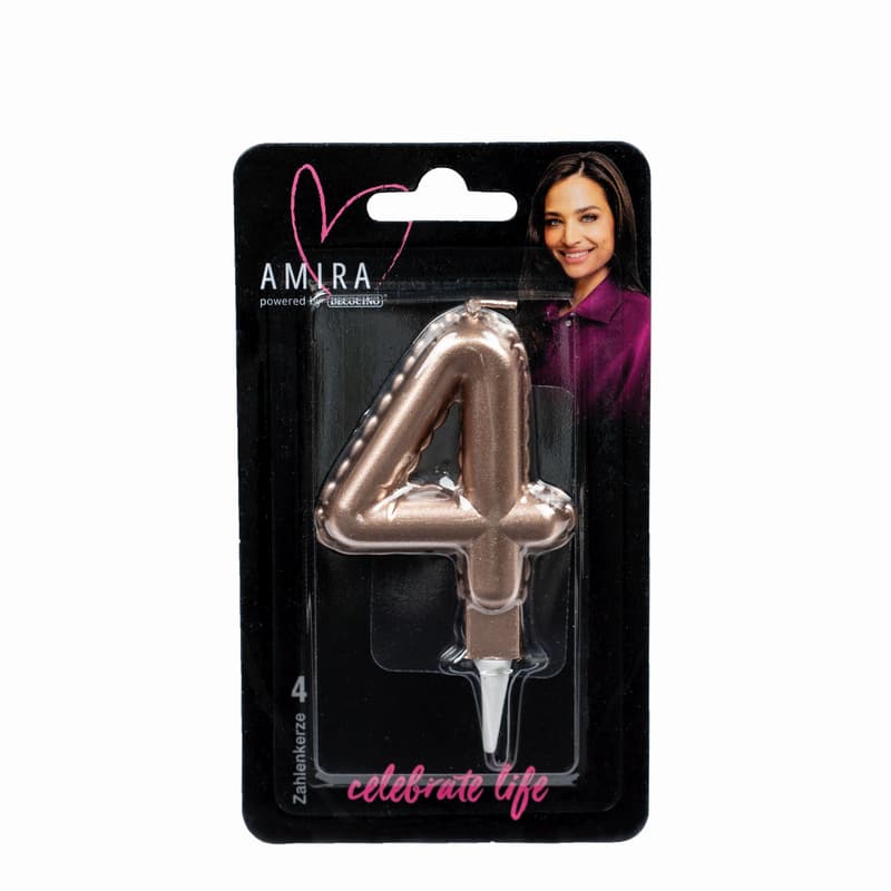 Decocino by Amira Number Candle 4