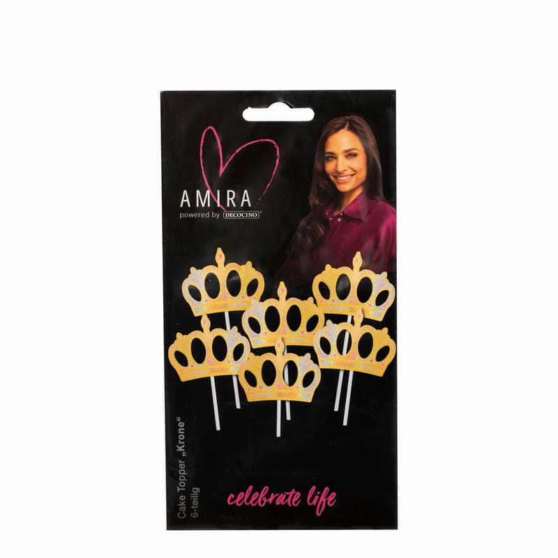 Decocino by Amira Cake Topper Crown
