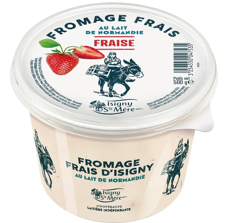 Isigny Fromage Blanc / Quark Erdbeere