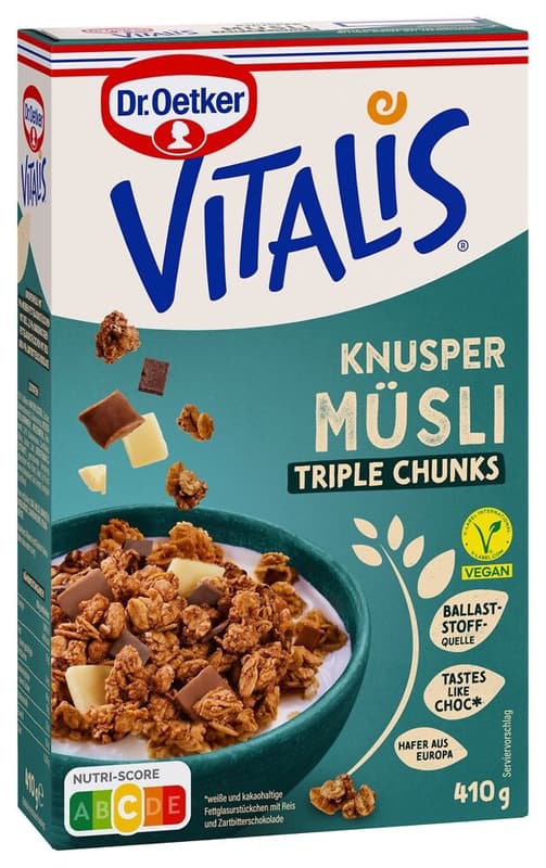Vitalis Vegan Knusp Triple Chunks