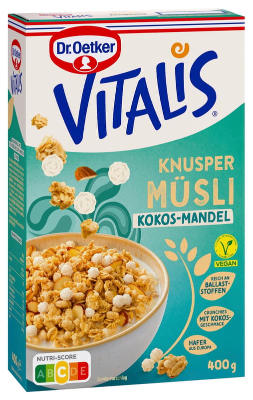 Vitalis Knusper Müsli Kokos Mandel