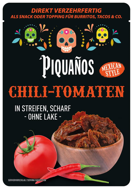 Piquaños Chili Tomaten in Streifen scharf