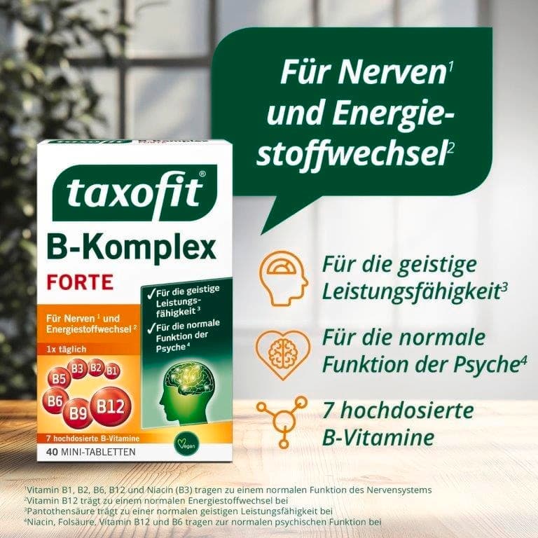 taxofit Vitamin B-Komplex Depot Tabletten