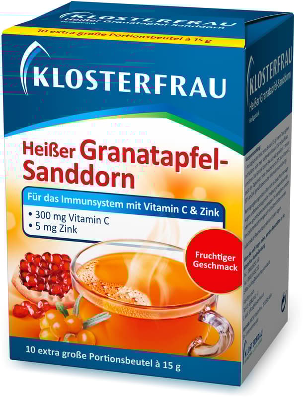 Klosterfrau Heißer Granatapfel-Sanddorn