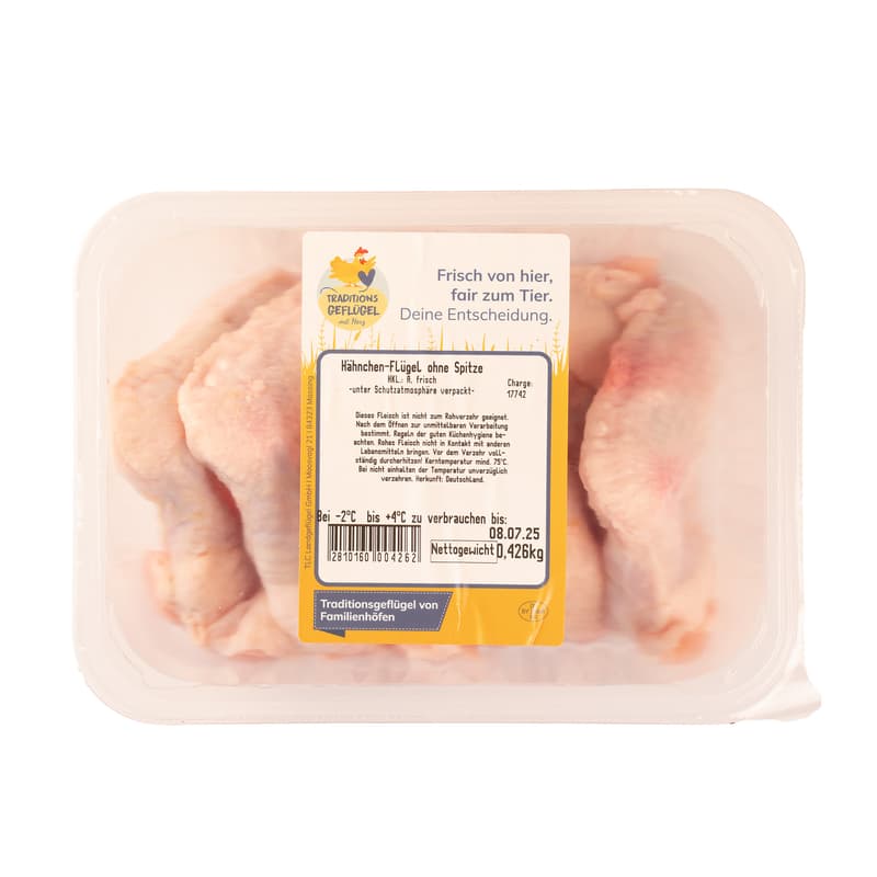 Large Chicken wings without tip