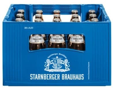 Starnberger Hell Kiste 20x0,5 l (MEHRWEG)
