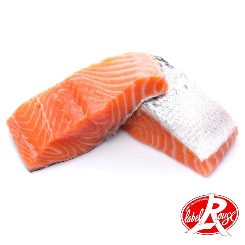 Schottisches Label Rouge Lachs Filet mit Haut