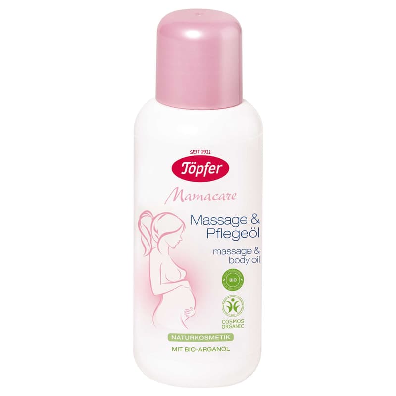 Töpfer Mamacare Massage & Pflegeöl
