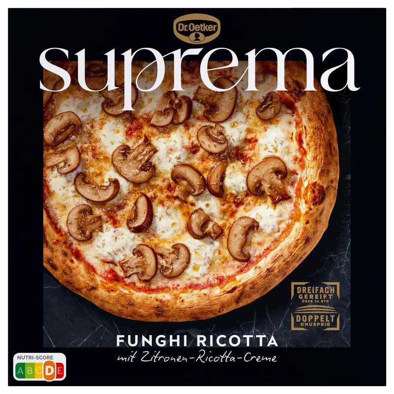 Dr. Oetker Suprema Funghi Ricotta Pizza