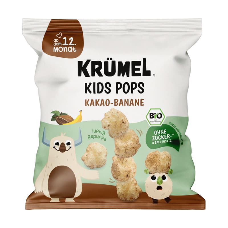 Krümel Bio Kids Pops Kakao