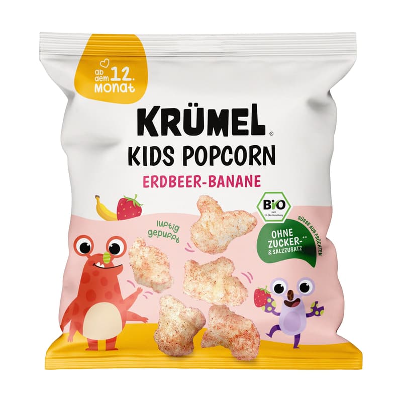 Krümel Bio Kids Pops Erdbeer-Banane