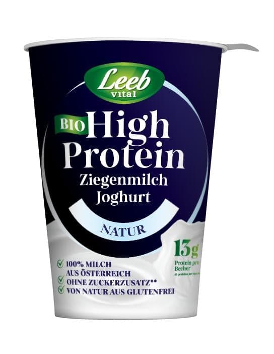 Leeb BIO High Protein Ziegenmilch Joghurt Natur 6,9% Fett
