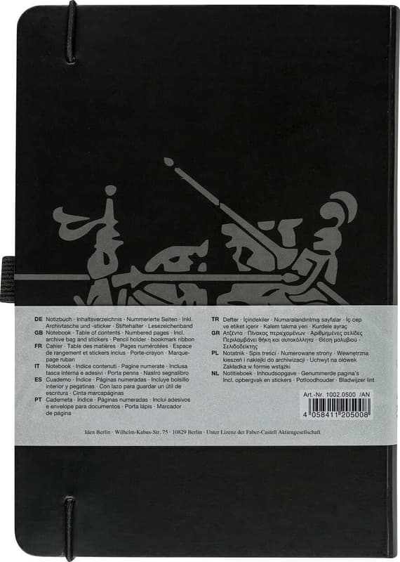 Faber-Castell Notizbuch A5 schwarz
