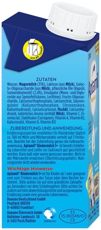 Aptamil Kindermilch