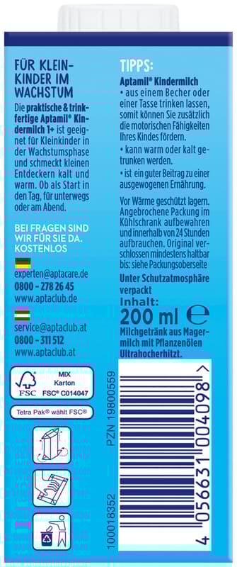 Aptamil Kindermilch