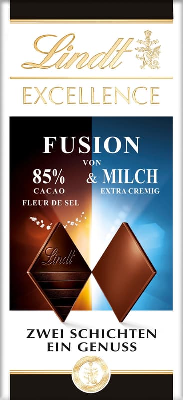 Lindt EXCELLENCE Fusion 85% & Fleur de Sel