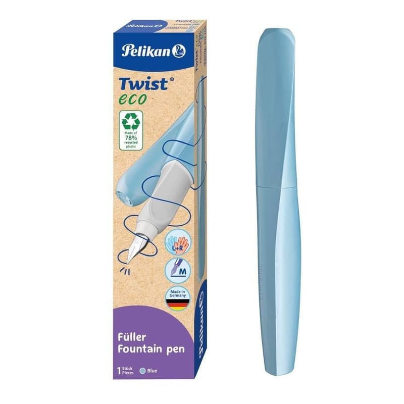 Pelikan Füllhalter Twist eco P457 blau Faltschachtel
