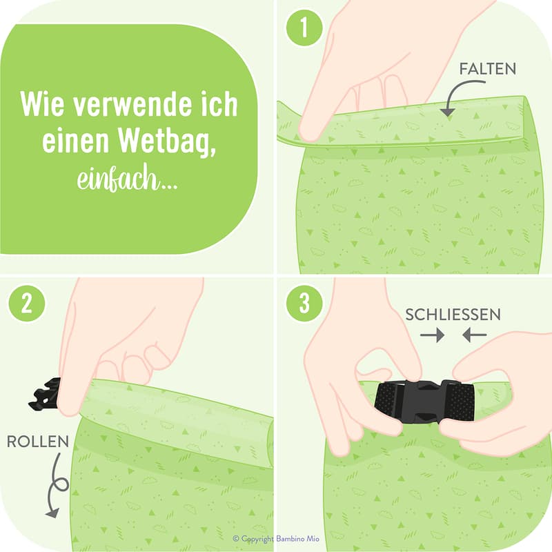 Bambino Mio Wetbag Hinweg Schweben