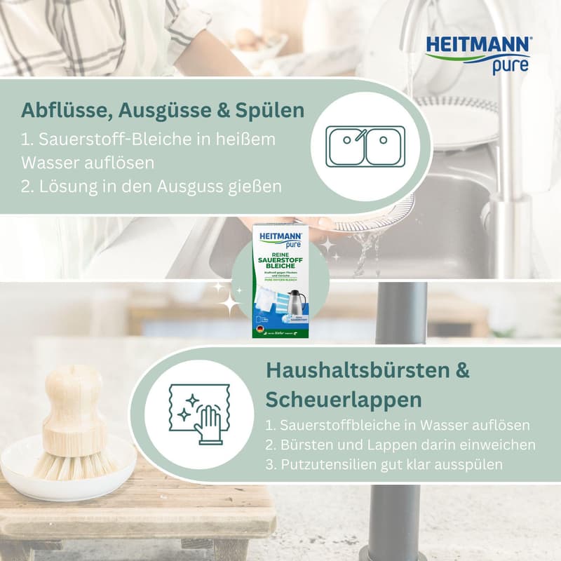 Heitmann Pure Reine Sauerstoff-Bleiche 350g