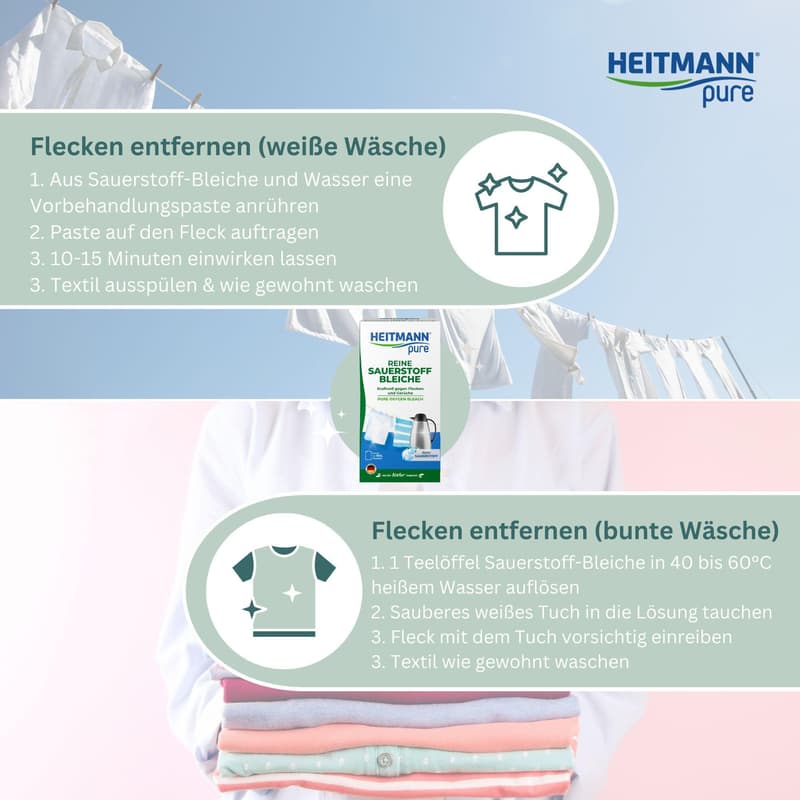 Heitmann Pure Reine Sauerstoff-Bleiche 350g