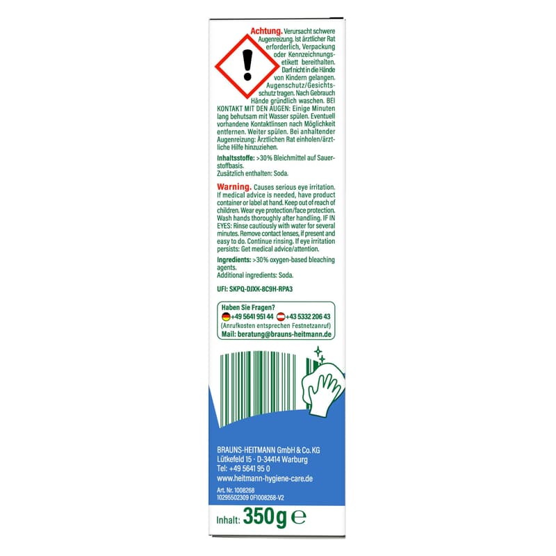 Heitmann Pure Reine Sauerstoff-Bleiche 350g