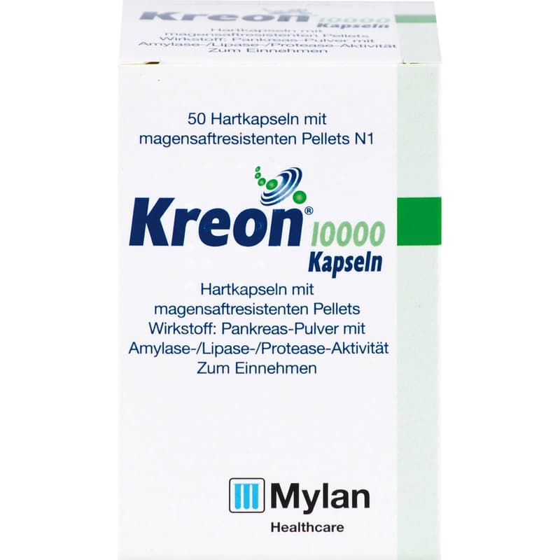 KREON 10.000 Hartkps.m.magensaftr.überz.Pellets