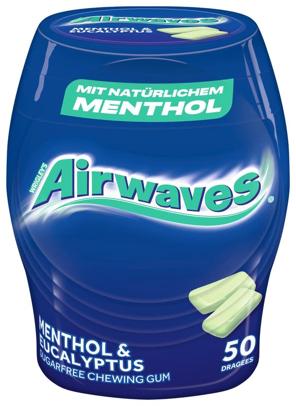 AIRWAVES® Dose Menthol & Eucalyptus 50 Dragees